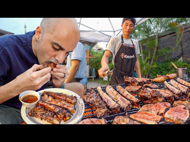 7 MUST EAT Thai Street Foods at CHIANG MAI Night Market 🇹🇭