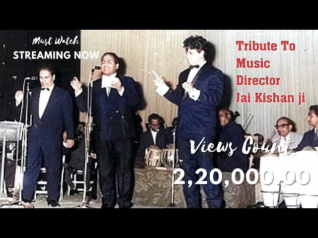 Tribute To Music Director Jai Kishan | Must Watch