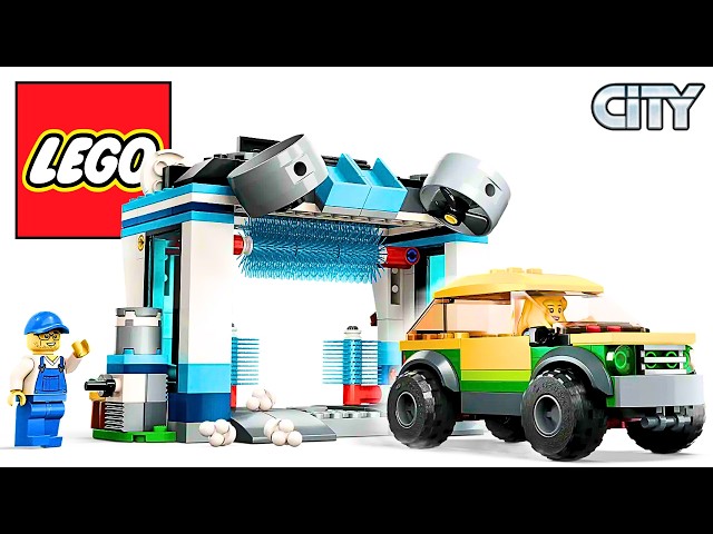 Building the Coolest LEGO Car Wash: A Must-See Set! 🧱🚗