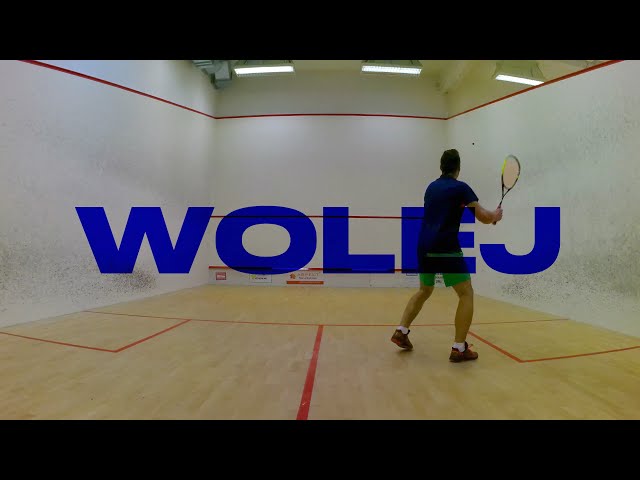 Squash - wolej podstawy zagrania ★☆☆☆☆