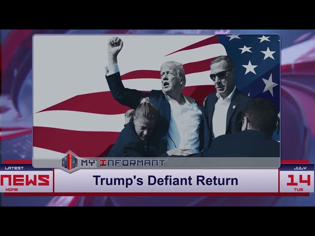 Defiant Trump Is Back Strong After Assassination Attempt, Heads to GOP Convention!