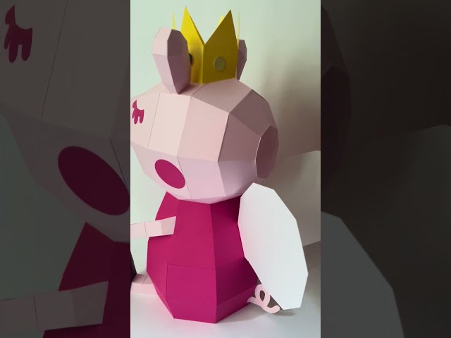 🐷 Peppa Pig estilo Lowpoly - Escultura 3D