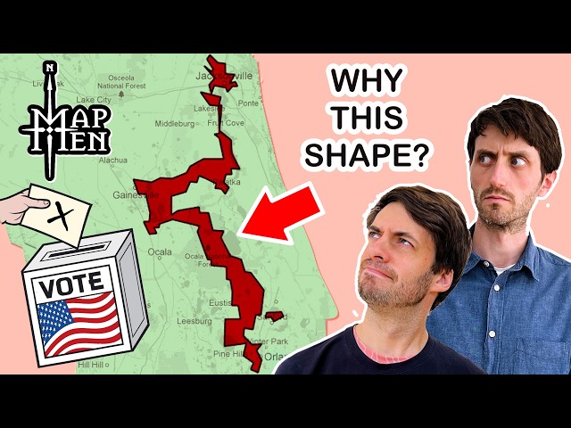 Weird maps win elections - Gerrymandering explained