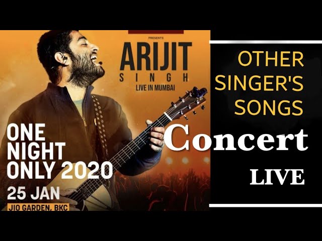 Arijit Singh Live | Aj din chadheya | Kolaveri D | Many others Singer’s Song | MUMBAI || 25 Jan 2020