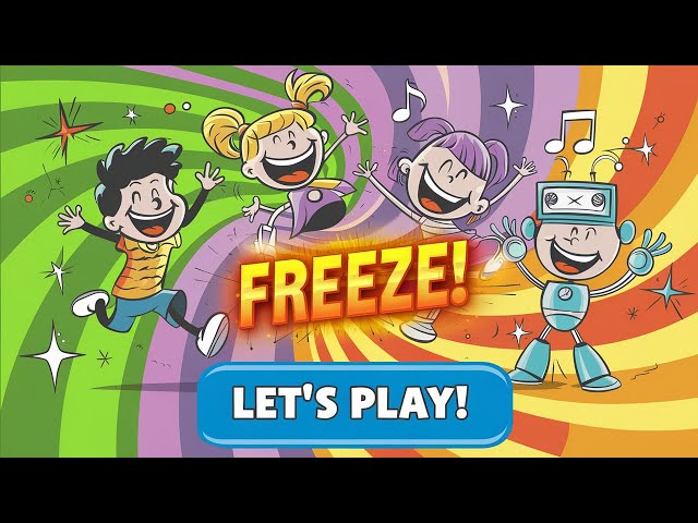 Freeze Dance Brain Break | Fun Party Song For Kids| Navy Lee TV