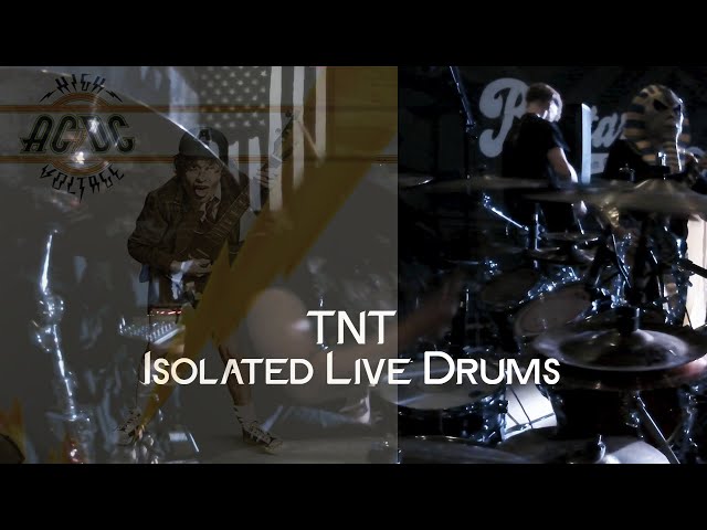 AC/DC - TNT - Isolated Live Drums