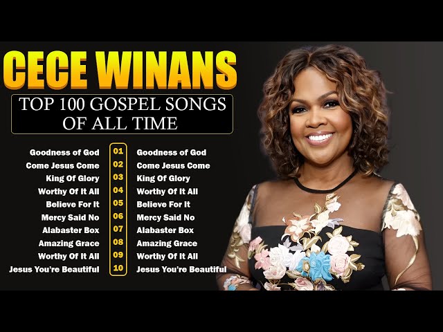 GOODNESS OF GOD 🙏 Greatest Black Gospel Songs With Lyrics 💥 CeCe Winans, Tasha Cobbs, Jekalyn Carr