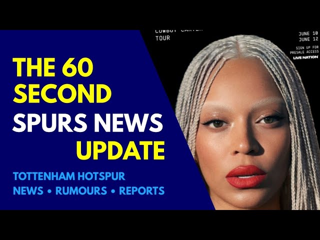 THE 60 SECOND SPURS NEWS UPDATE: Marc Guehi Bid, Axel Disasi, Bailey, Okafor, Four Beyoncé Dates