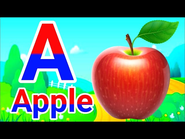 Phonics Song 2 with TWO Words in 3D-A For Airplane - ABC Alphabet Songs with Sounds for Children