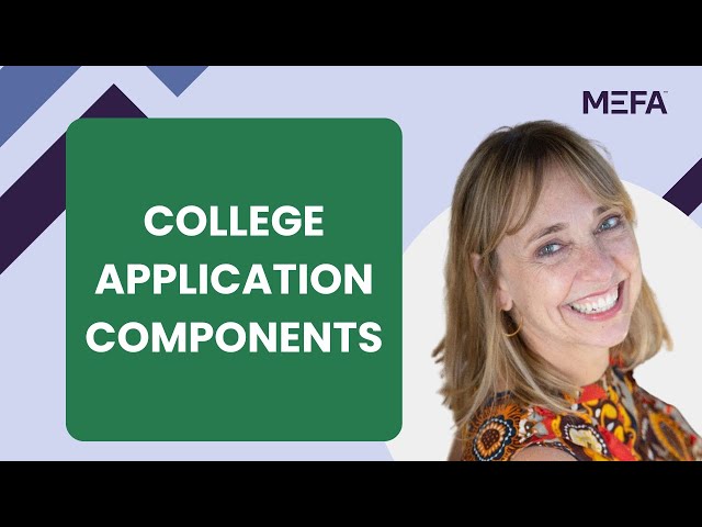 College Application Components