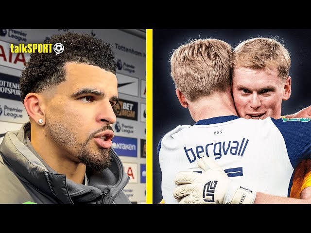 "Terrific Player!" Dominic Solanke PRAISES Lucas Bergvall And Antonin Kinsky After Tottenham Win!