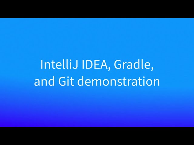 TDD IntelliJ Gradle Git Demonstration