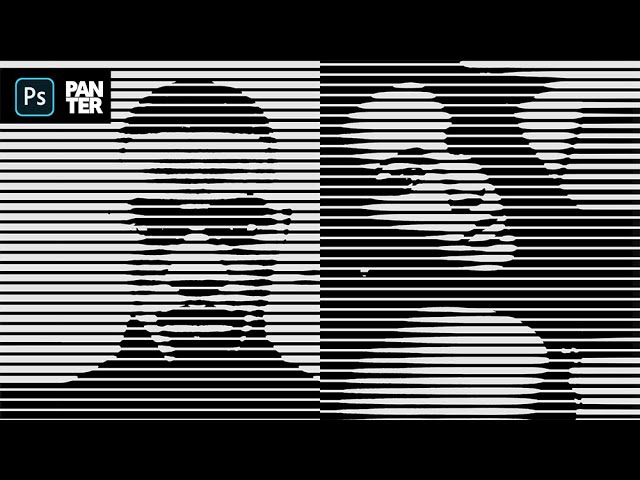 How to Apply Halftone Lines on Portraits | Adobe Photoshop Tutorial