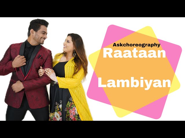 Raatan Lambiyan Dance | Raatan Lambiyan Cover Dance | Raatan Lambiyan Couple Dance | Askchoreography