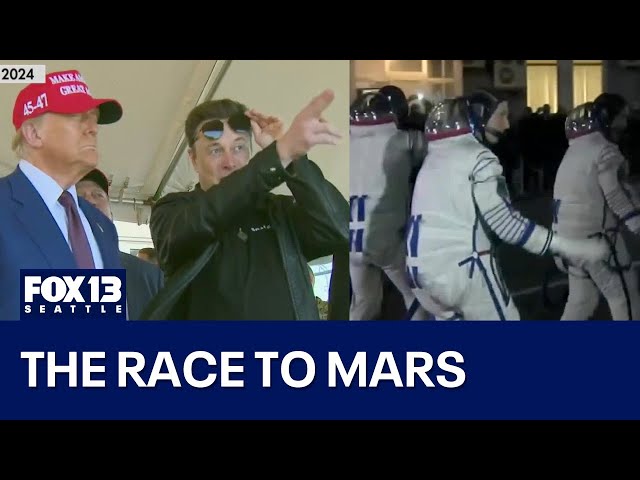 Donald Trump, Elon Musk on the race to Mars