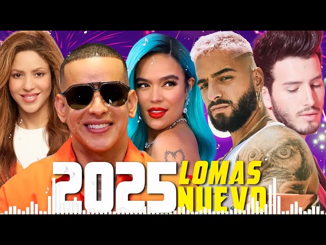 SHAKIRA, LUIS FONSI, MALUMA, KAROL G, SEBASTIAN YATRA, WISIN, DADDY YANKEE 💖 POP LATINO 2025 FIEST