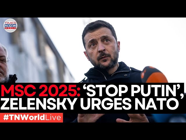 MSC 2025: Ukraine’s President to NATO: 'Act Now or Face Putin’s Next Offensive'