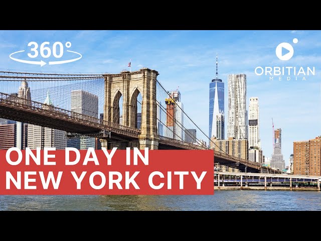 One Day in New York City Trailer - 360° Narrated City Tour in 8K