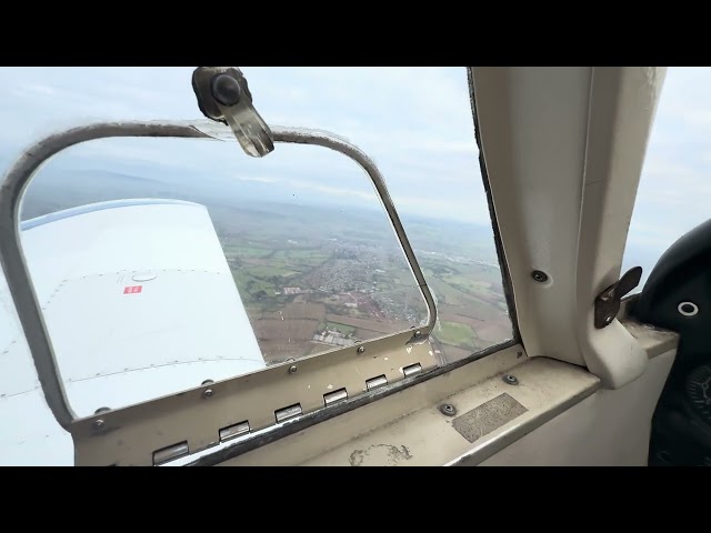 Flying from Shobdon to Gloucester Airport