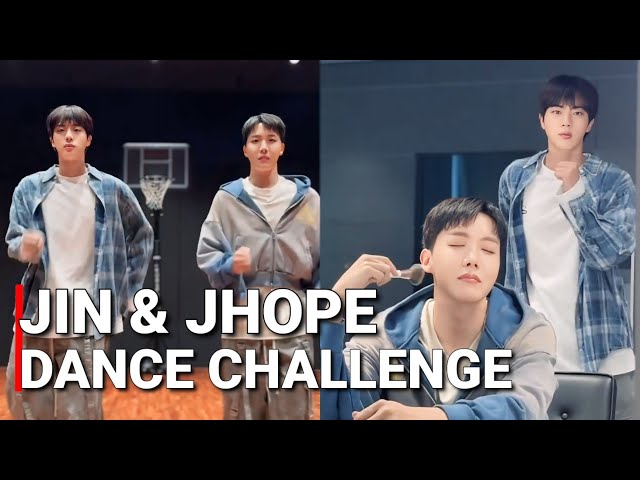 BTS Jin & Jhope 'Running wild’ TikTok Video Dance Challenge 2024