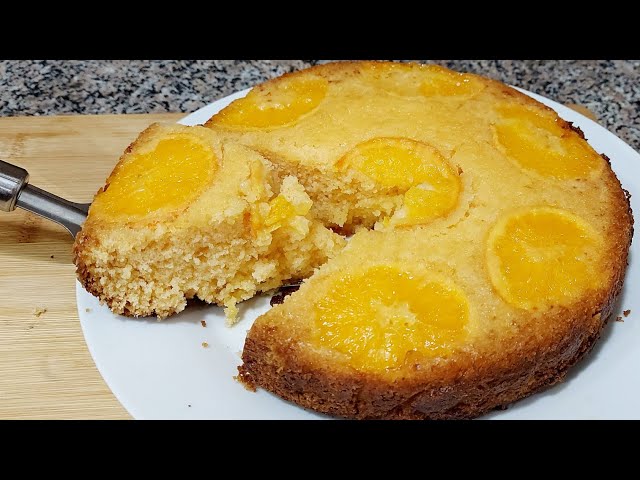 super easy and quick orange cake recipe | orange cake | iqra food fusion