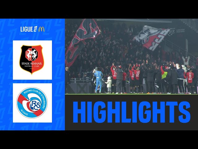 STADE RENNAIS - RC STRASBOURG ALSACE (1-0) - Week 20 - Ligue 1 McDonald's 24/25