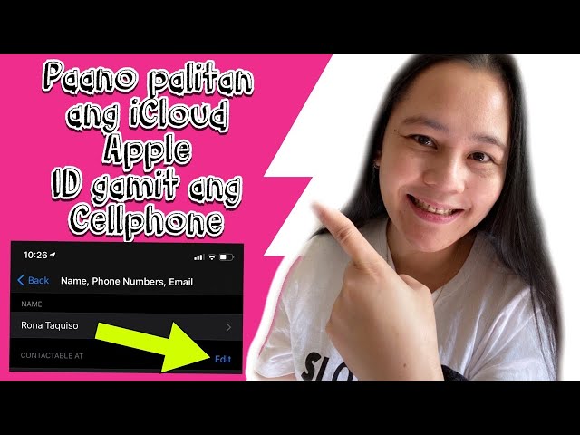 How to change iCloud Apple ID | iPhone | Paano palitan ang iCloud Apple ID | Tips Rona | iPhone