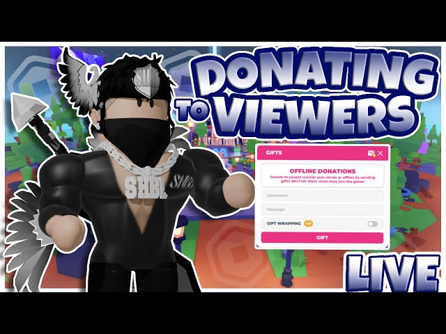 🔥 LIVE NOW: PLS DONATE in Roblox - Massive Giveaway! 🤑✨ Join for Epic Rewards & Fun! 🎉