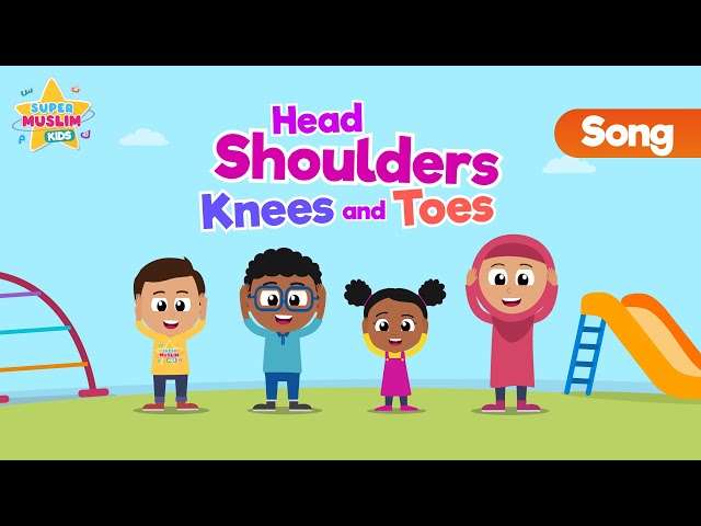 Head Shoulders Knees & Toes - Kids Song (Nasheed) - Vocals Only - Muslim Version - @supermuslimkids