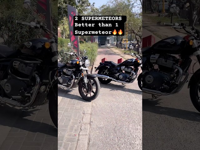 My Bro Said-If you Buy 1, I’ll Buy one🔥💪 | 2 Supermeteor 650s 🔥🤙 @royalenfield #supermeteor650