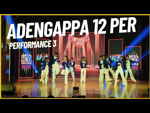 Adengappa 12 per -3 | All About Style (Season 9) |Student showcase #highondance