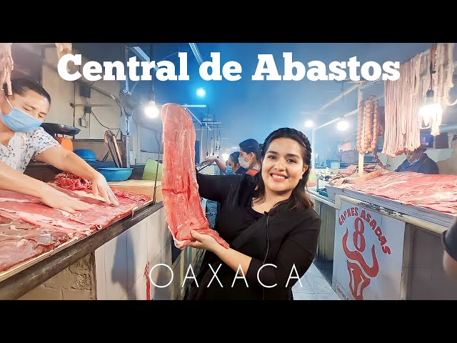 EL MERCADO MAS GRANDE DE OAXACA. CENTRAL DE ABASTOS.