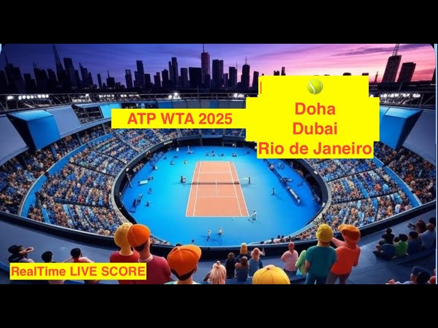 ATP Dubai Rio de Janeiro WTA Austin Merida LIVE Score Muller Baez Halys Safiullin Cilic Watson Bucsa