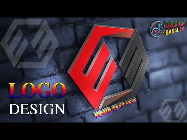 logo design illustrator bangla Tutorial | how to design logo in bangla