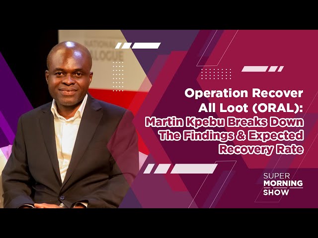 ORAL: Martin Kpebu Breaks Down The Findings & Expected Recovery Rate