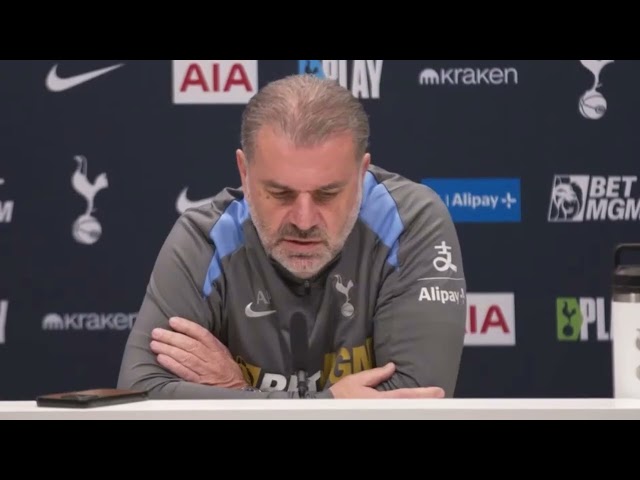 Ange Postecoglou Presser   Tottenham vs LiverPool  Top of Table Cracker