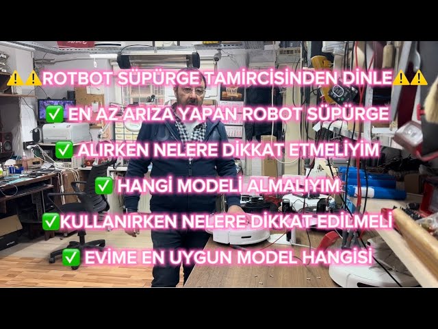 Robot Süpürge Alırken Ve kullanırken Bilinmesi Gerekenler 1