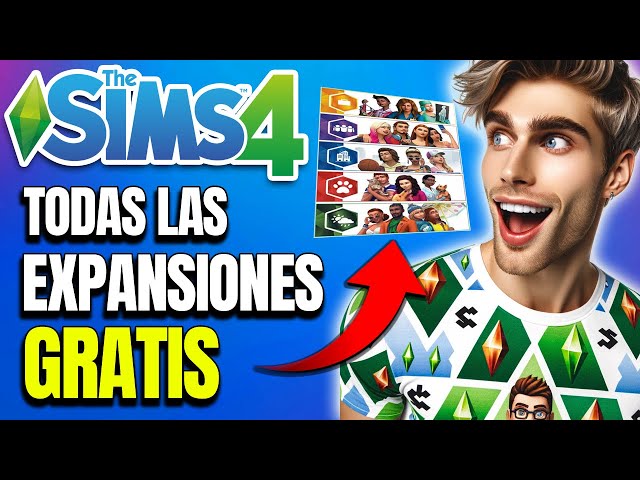 COMO TENER TODOS LOS PACKS y EXPANSIONES EN LOS SIMS 4 GRATIS! 🏡 TUTORIAL RÁPIDO Los Sims 4 (PC/MAC)