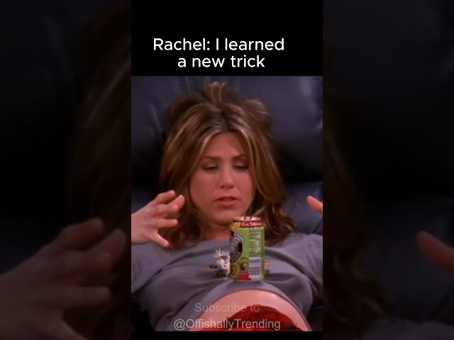 F.R.I.E.N.D.S | Rachel: I learned a new trick | #friends #funny #movie #sitcom #shorts