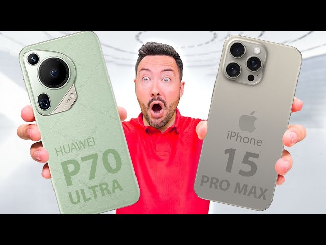 Huawei Pura 70 Ultra vs iPhone 15 Pro Max 💥