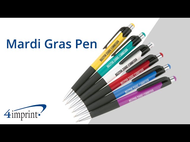 Mardi Gras Pen by 4imprint