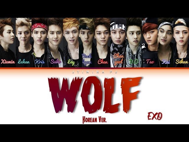 EXO (엑소) - 'Wolf (늑대와 미녀)(Korean Ver.)' Lyrics (Color Coded_Han_Rom_Eng)