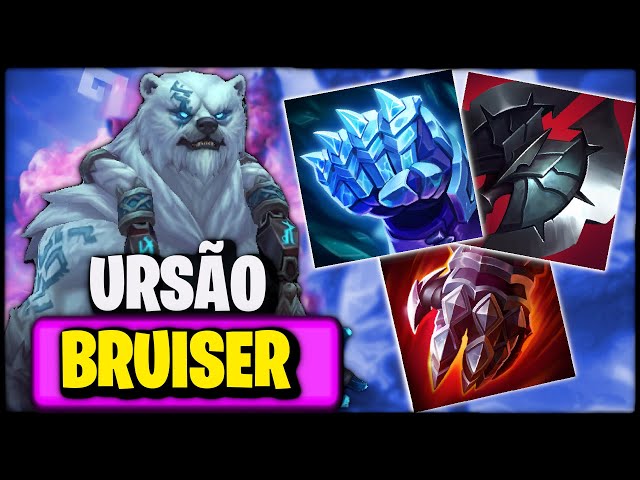 TESTANDO O URSÃO TANK/LUTADOR PARA COMEÇAR, VOLIBEAR VS GANGPLANK | League of Legends |