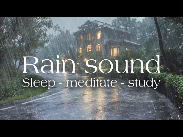 The Perfect Storm For Deep Sleep  Thunder, Rain And Silence For Your Best Night's Sleep