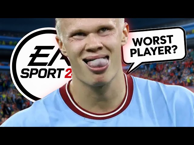 Haaland SHOCK! Worst Player in FIFA 24? (Glitch?)