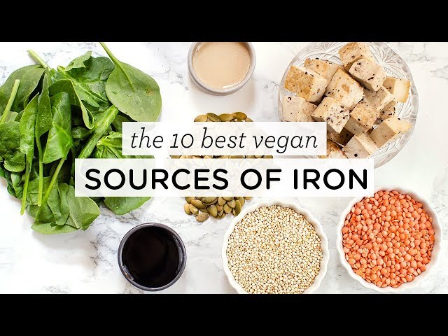 BEST VEGAN IRON SOURCES ‣‣ 10 High Iron Foods