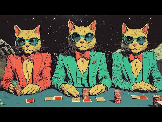 Poker Cats Boogie 💸 Playlist Funk & Boogie