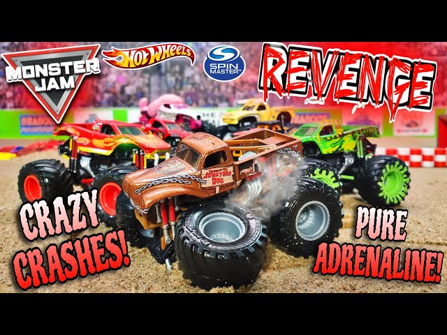 Monster Jam INSANE Toy Diecast Monster Truck Racing! (Revenge)