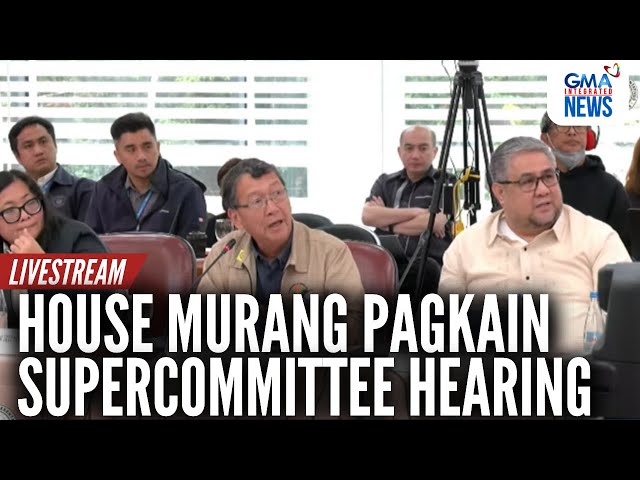 LIVE: House Murang Pagkain Supercommittee hearing (Dec. 18, 2024) | GMA Integrated News - Replay