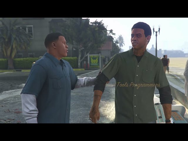 Grand Theft Auto V PS5 opening scenes